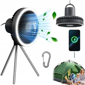 Domácí ventilátor Mini ventilátor Bedee uodgjcgjgsugdiug černý