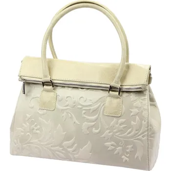 Kabelka Dámská kabelka Luka 20-054 MN béžová + doprava zdarma