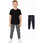 CHLAPECKÉ TEPLÁKY FT0293 VELIKOSTI 128-164 Velikost: 152/158, Barva: Šedá