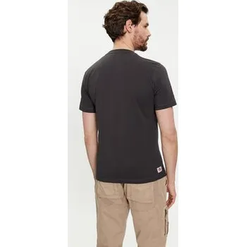 AERONAUTICA MILITARE Grafitové tričko s krátkým rukávem M.C. L