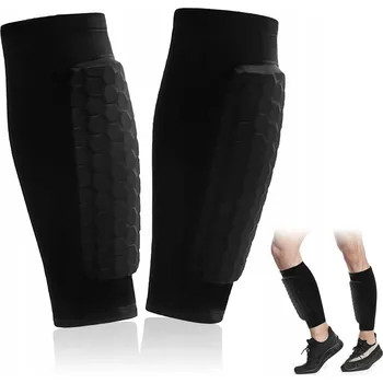 Chránič nohou 2 KS FOTBALOVÉ CHRÁNIČE HOLENÍ CHRÁNIČE PÍŠŤAL PRODYŠNÉ XL