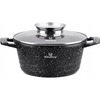 Hrnec Hrnec hrnec KLONBERG Hrnec KULATÝ NA ZAPÉKÁNÍ MRAMOR 4.5L 4,5 l