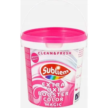 Přípravek na praní Subliem Odstraňovač skvrn na barevné prádlo v granulích 900g