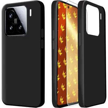 Pouzdro na mobilní telefon Zadní Kryt Kingglass pro Xiaomi 15, černý