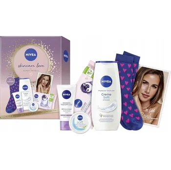 Kosmetická sada NIVEA DÁRKOVÁ SADA SKINCARE LOVE 4 KOSMETICKÉ PRODUKTY + DÁREK
