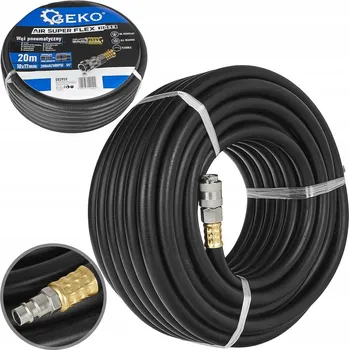 Příslušenství ke kompresoru Pneumatická hadice gumová 10x17mm, délka 20m - vhodná pro nářadí.