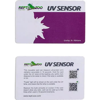 Bezpečnostní kamera UVB testovací karta pro žárovky #REPTILiTY