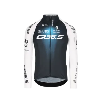 Cyklistické oblečení Q36.5 Pánský cyklistický dres Gregarius Pro Cycling Team 2025 Zelená XXL Pánské, Unisex