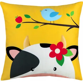 Povlak na polštářek Povlak 40 polštáře 40 cm DOMAREX Kráva