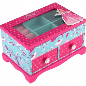 Šperkovnice Teddies Skříňka šperkovnice Princess