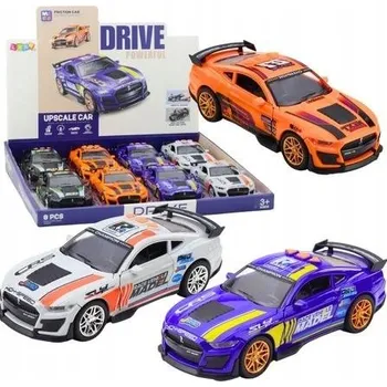 autíčko Závodní Auto Hračka – Na Baterie, Se Světelnými a Zvukovými Efekty