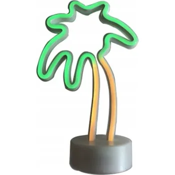 Lampička 3D LED NEONOVÁ LAMPičKA PALMA PALMIČKA NA DOVOLENOU