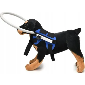 Obojek pro psa Bezpečnostní obojek pro slepé psy – nastavitelný, chrání před nárazy, M