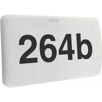 Stojací lampa Struhm lampa se soumrakovým senzorem Morgan 7W, domovní číslo