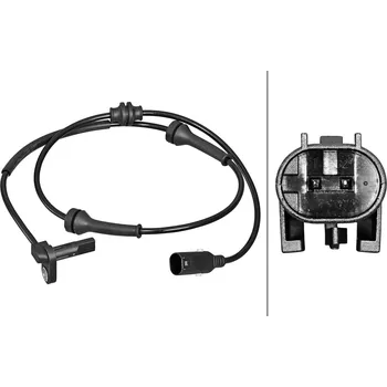 ABS Snímač počtu otáček kol HELLA 6PU 358 217-131