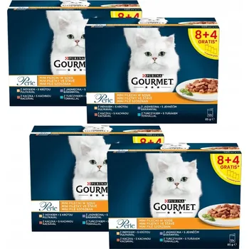 Krmivo pro kočku Gourmet mokré krmivo mix chutí 4,08 kg