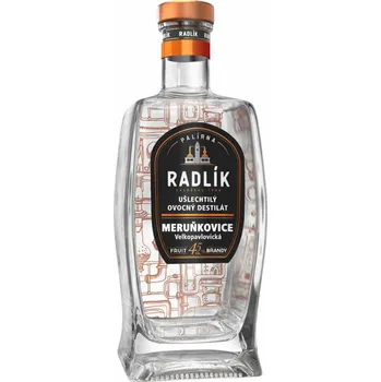 Pálenka Palírna Radlík Meruňkovice 45 % 0,5 l