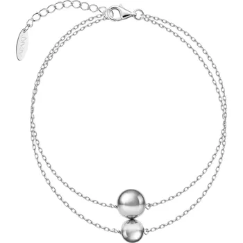 Náramek Stříbrný náramek - kuličky - AP544-0567
