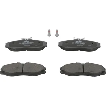 Brzdová destička Sada brzdových destiček, kotoučová brzda JURID 572382J