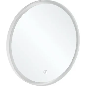 Zrcadlo Villeroy & Boch Subway 3.0 zrcadlo s LED osvětlením 91x91x4,5 cm, hliníkový rám (A4649100)