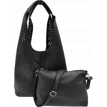 Kabelka Taška kabelka přes rameno Marco Contti , eko kůže černá