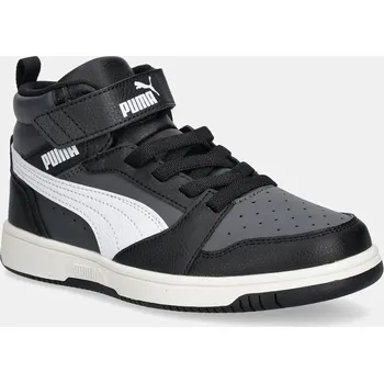 Chlapecká obuv Dětské tenisky Puma Rebound V6 Mid AC+ PS 393832 černá 99A, EUR 27.5