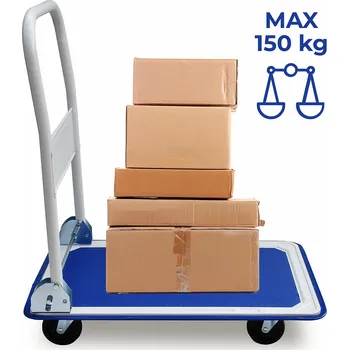 Platformový transportní vozík Humberg 150 kg skládací