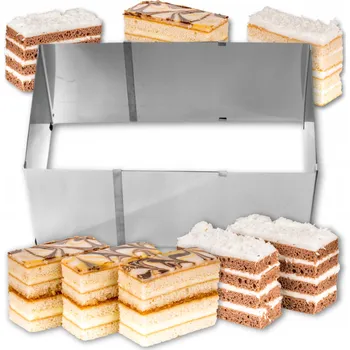 Obraz Forma Na Dort nastavitelná Kuchpol kovová 38x46 cm, výška 15 cm