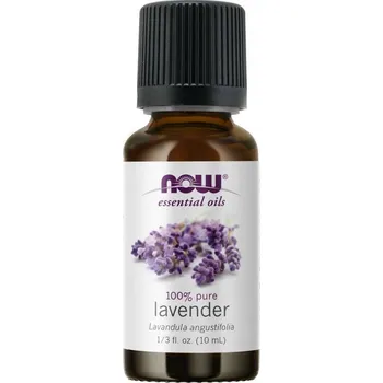 Vůně do bytu Esenciální levandulový olej Now Foods 10 ml