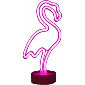 Lampička 3D LED NEONOVÁ LAMPA PLAMEŇÁK NA BATERIE DÁREK