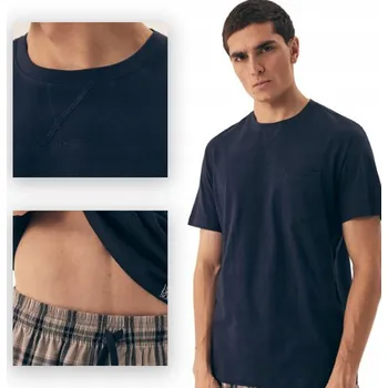 Pánské pyžamo Henderson pánské pyžamo 42617-59X krátký rukáv, velikost XL