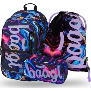 Školní batoh Školní batoh vícekomorový BAAGL vícebarevný 25 l