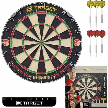 Sizalový terč na šipky target darts 440097