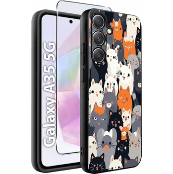 Pouzdro na mobilní telefon Zadní Kryt KrainaGSM pro Samsung Galaxy A35 vícebarevný