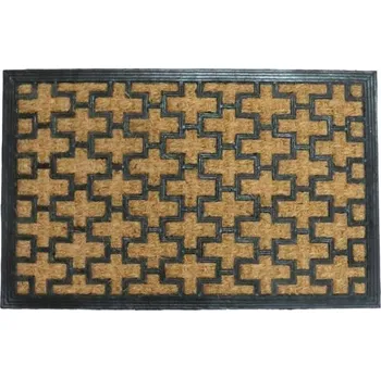 Rohožka gumová s kokosovým vláknem GERDA 60x40 cm