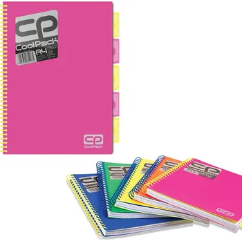 Sešit A4 s mřížkou CoolPack, 100 listů