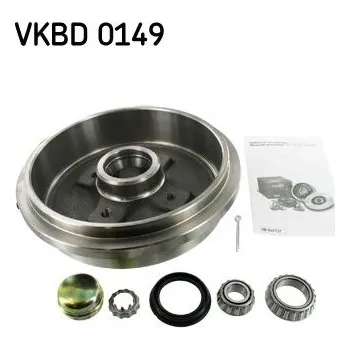 Brzdový buben Brzdový buben SKF VKBD 0149