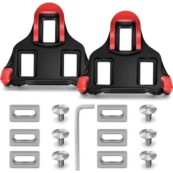 YERUUE Cyklistické zarážky Cyklistické pedály Zarážky na cyklistické boty kompatibilní s pedály SPD