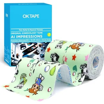 Péče o rty Tejpy barevné OK TAPE 2 ks