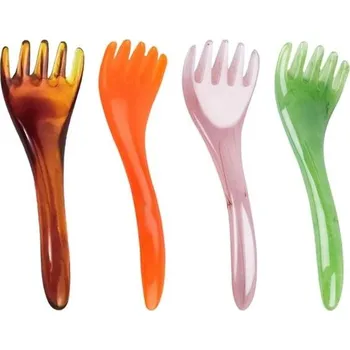 Masáž 4ks masážní přístroj na hlavu Gua Sha