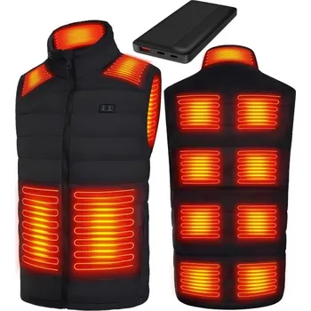 Cubovie Vyhřívaná vesta 15 000 mAh černá M