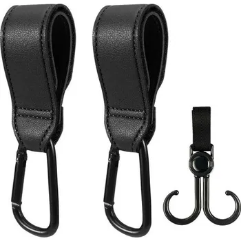 Háčky MUNSKT, 3 ks, černé