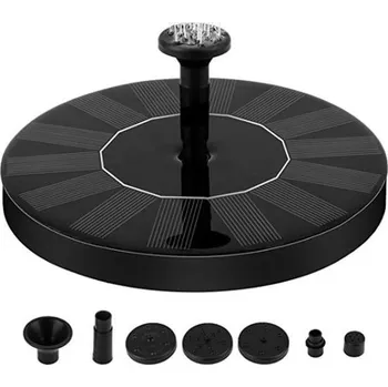 Čerpadlo Solární fontánové čerpadlo, solární vodní prvky se 6 tryskami do zahrady, plovoucí solární fontána