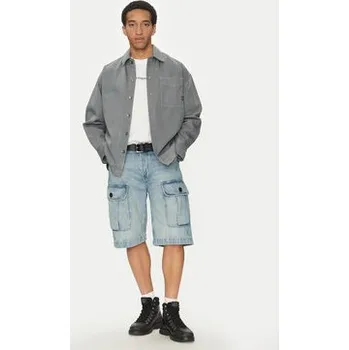 Pánská košile G-Star Raw Košile D23007-D300 H116 Šedá Boxy Fit XXL