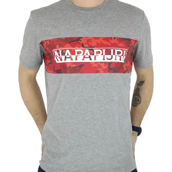 Pánské tričko s kulatý výstřihem Napapijri, velikost 3XL