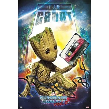 Plakát Plakát Strážci Galaxie - Groot (Plakát Guardians of the Galaxy)