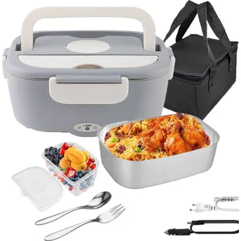 Svačinový box Box na oběd, pásek na box na oběd Bedee 1500 ml