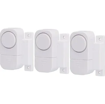 Sada domovního alarmu UNITEC Sada 3 okenních a dveřních alarmů s magnetickým kontaktem