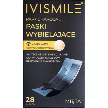 Dentální hygiena Ivismile Bělící Pásky na Zuby s Mátovou Příchutí pro Suché Bělení