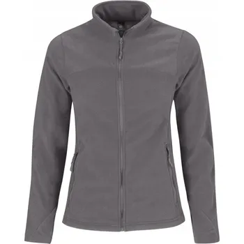 Dámské spodní prádlo Dámská fleecová bunda - B&C COOLSTAR/W - steel grey - velikost XL